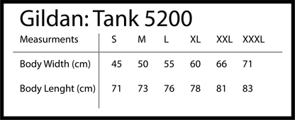 Heart-O-Gram Tank (Gildan 5200)